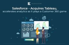 Salesforce - Acquires Tableau, accelerates analytics as it plays a Customer 360 game