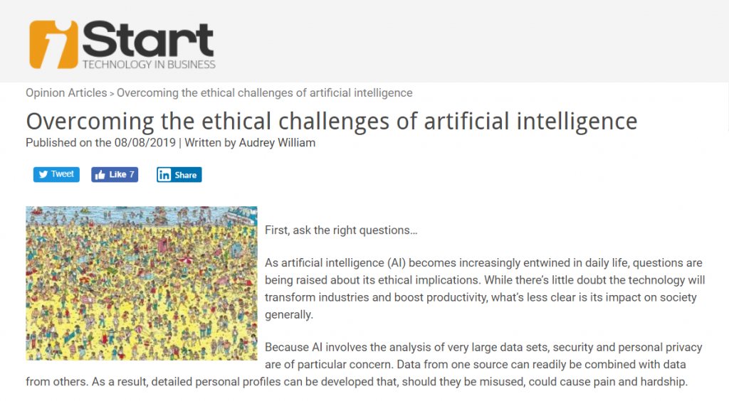 Overcoming ethical challenges of AI