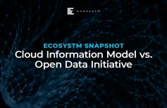 Ecosystm Snapshot: Cloud Information Model vs. Open Data Initiative