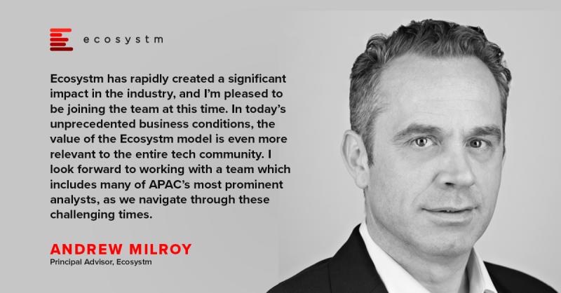 Andrew Milroy Principal Advisor Ecosystm