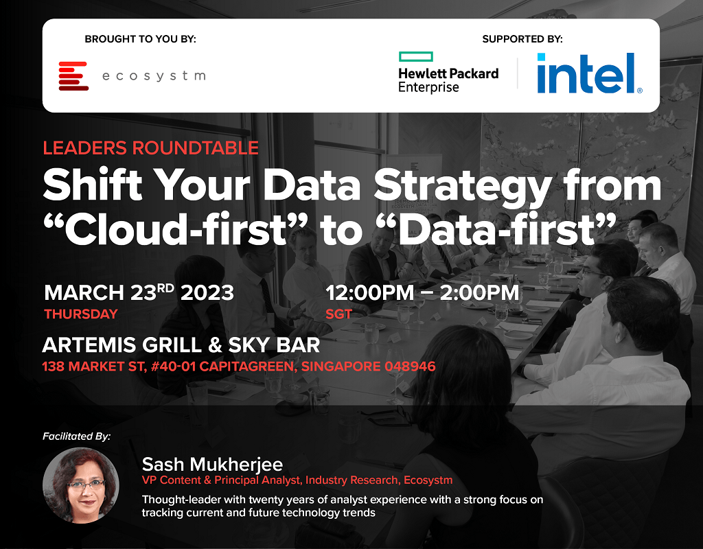 Ecosystm Leaders Roundtable_HPE Greenlake_Why Your Data Strategy Might be Lacking