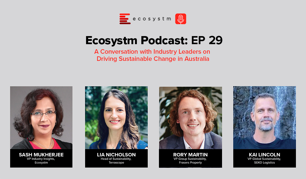 Ecosystm-Podcast-Episode 29-Conversation-with-Leaders-Sustainable-Change-Australia-Cover