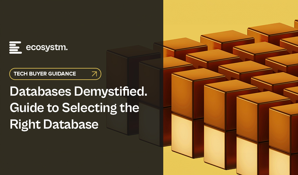 Databases Demystified. Guide to Selecting the Right Database