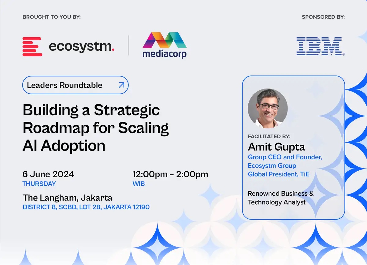Ecosystm Leaders Roundtable_Building A Strategic Roadmap for Scaling AI Adoption