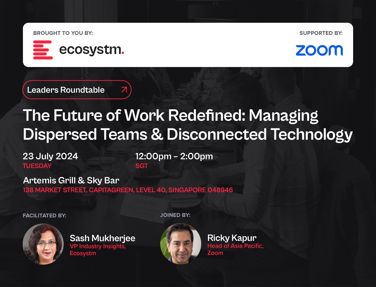 Ecosystm Leaders Roundtable_The Future of Work Redefined