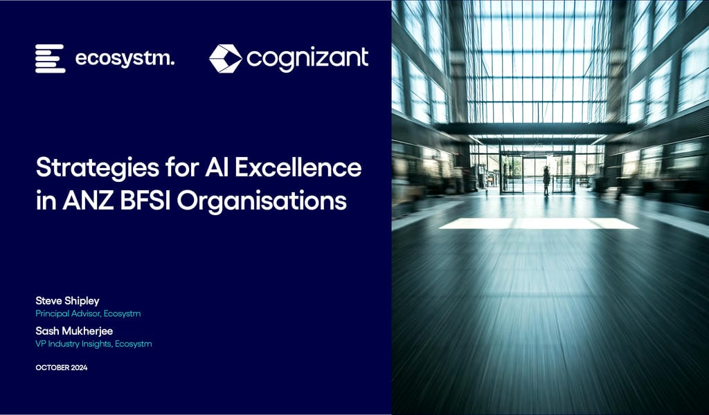 eBook: Strategies for AI Excellence in ANZ BFSI Organisations